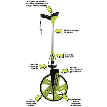 DigiRoller Plus III Electronic Measuring Wheel – Accurate & Durable