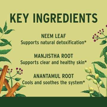 Banyan Botanicals Healthy Skin – Organic Skin Supplement – for Radiant and Healthy Looking Skin – 90 Tablets – Non-GMO Sustainably Sourced Vegan