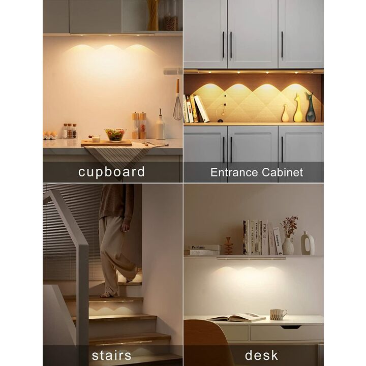 GARTO Rechargeable Wireless Under Cabinet Lights