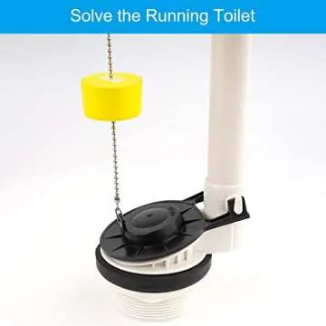 Hibbent 2-Inch Toilet Flapper Replacement for American Standard