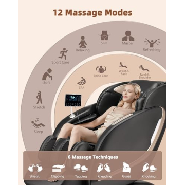 EasPearl App-Controlled Massage Chair for Total Relaxation