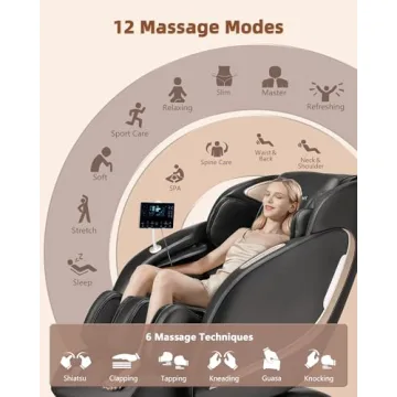 EasPearl App-Controlled Massage Chair for Total Relaxation