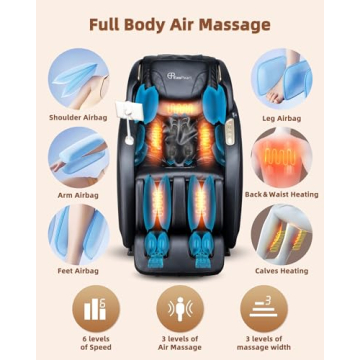 EasPearl App-Controlled Massage Chair for Total Relaxation