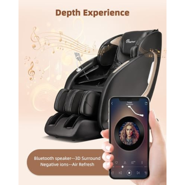 EasPearl App-Controlled Massage Chair for Total Relaxation