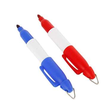 FAVORGEAR Golf Ball Marker Kit,Golf Ball Line Drawing Marker Tool,Golf Ball Marking Tool,Golf Ball Liner with Markers,Golf Ball Marking Stencils,Golf Accessories Alignment and Identification Tool