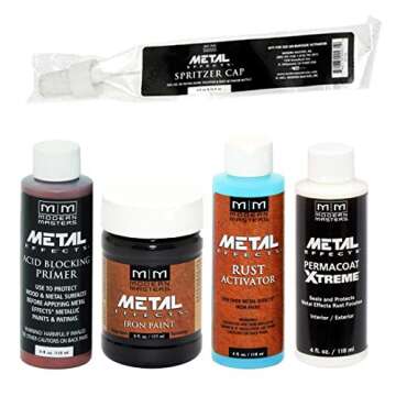 Modern Masters Rust Activator & Iron Paint Kit for DIY