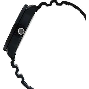 Casio MRW200H-2BV Black Watch with Resin Band