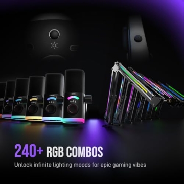 FIFINE AM8PROT Gaming Microphone with Boom Arm Set