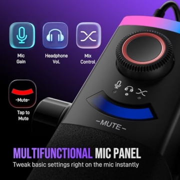 FIFINE AM8PROT Gaming Microphone with Boom Arm Set