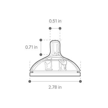 Comotomo Fast Flow Silicone Replacement Nipple - Feeding Made Easy