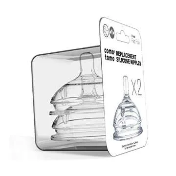Comotomo Fast Flow Silicone Replacement Nipple - Feeding Made Easy