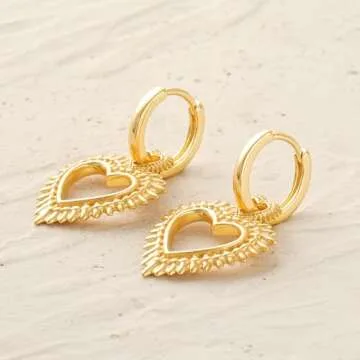 Stylish MYEARS Women Halo Heart Earrings for All Occasions