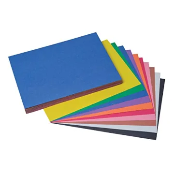 Prang Construction Paper - 10 Colors, 100 Sheets, Durable Quality