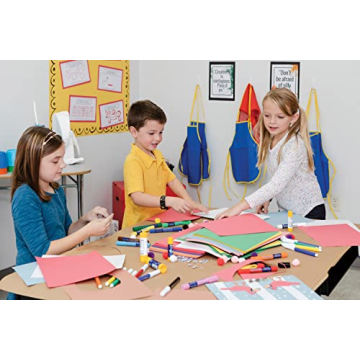 Prang Construction Paper - 10 Colors, 100 Sheets, Durable Quality