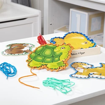Melissa & Doug Lace and Trace Activity Set for Fine Motor Skills