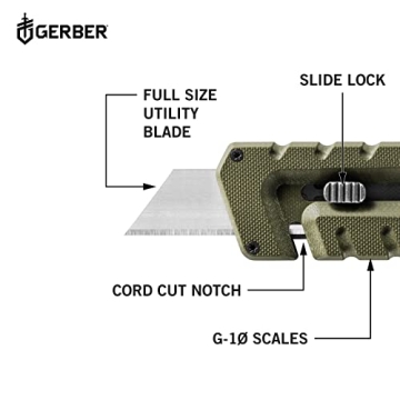 Gerber Prybrid Utility Knife - All-in-One EDC Multi-Tool
