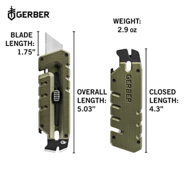 Gerber Prybrid Utility Knife - All-in-One EDC Multi-Tool