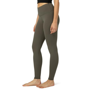 Colorfulkoala Women's Dreamlux High Waisted Workout Leggings 28" Inseam Full Length Yoga Pants (S, O...