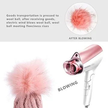 Winter Ribbed Beanie with Pompom for Women