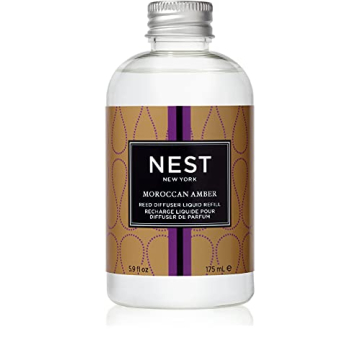 NEST Moroccan Amber Reed Diffuser Refill 5.9 Fl Oz