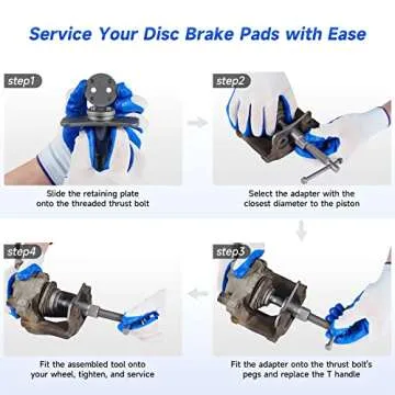 Orion Motor Tech 2 in 1 Brake Tool Set for Efficient Repairs