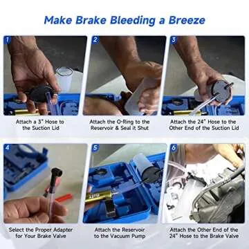 Orion Motor Tech 2 in 1 Brake Tool Set for Efficient Repairs