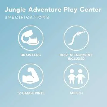 Intex Inflatable Jungle Adventure Play Center for Toddlers