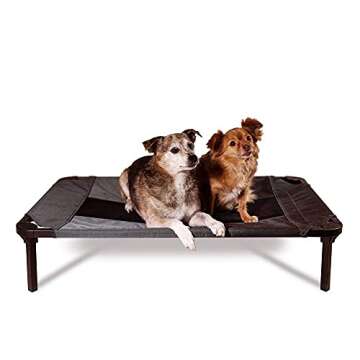 Lucky Dog 36'' Elevated Pet Bed Cot for Home & Outdoors