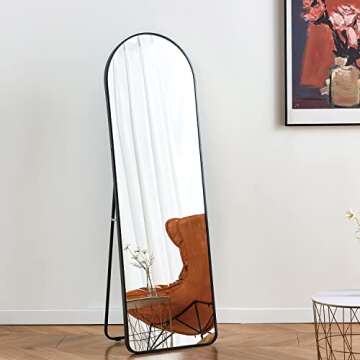 Elegant Honyee Arched Full Length Mirror for Your Space