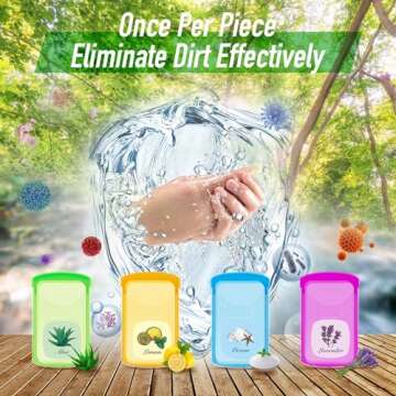 Portable Travel Hand Washing Paper Soap Sheets for Easy Hygiene
