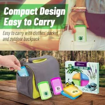 Portable Travel Hand Washing Paper Soap Sheets for Easy Hygiene