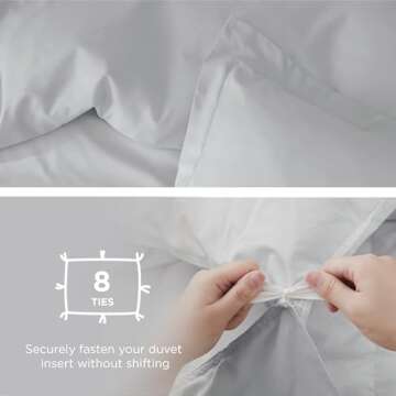 Bedsure Twin/Twin XL Duvet Cover - Ultra Soft Bedding