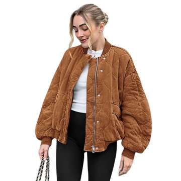 Yousify Women's Down Jackets & Parkas for Fall Winter