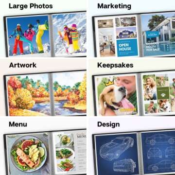 Dunwell 12x12 Presentation Book with Sheet Protectors