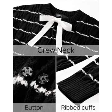 Stylish ZESICA Women's Long Sleeve Cardigan for All Occasions