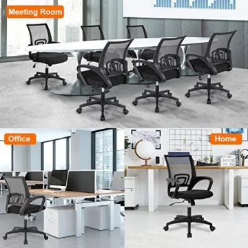 Affordable Ergonomic Desk Chair for All Ages - Stylish Comfort