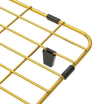 Elegant MONSINTA Kitchen Sink Grid - Golden Protector