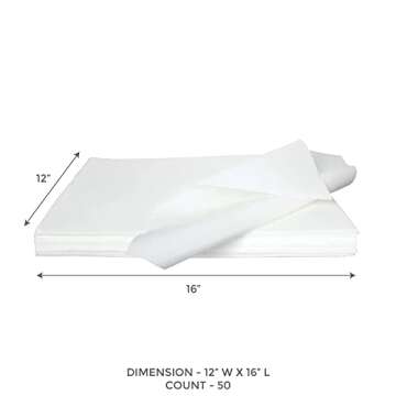 ForPro Professional Collection Premium Nail Care Towels for Manicures and Pedicures, Lint-Free, Disp...