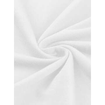 Poetsky Womens Long Maternity Tshirts Loose Fit Casual Basic Batwing Sleeve Tunic Tops to Wear with Leggings Oversized Shirts for Women White