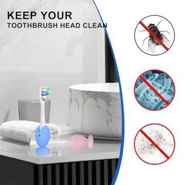 TUNYINSH Travel Case for Oral-B/Oral-B Pro/Phlips Sonicare Electric Toothbrush with 2pcs Toothbrush Heads Cover Cap, Portable Hard Protective Storage Bag with Accessories Storage (Pink)