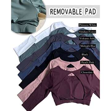 Danysu Backless Crop Top for Trendy Workout Style