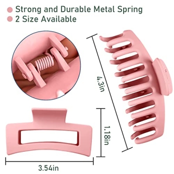 Stylish Strong Hold Hair Clips for All Hair Types