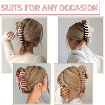 Stylish Strong Hold Hair Clips for All Hair Types