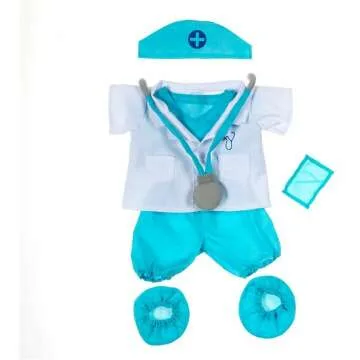 Doctor Outfit for 14" - 18" Teddy Bears - Fun Accessories!