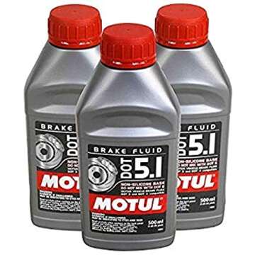 Motul DOT 5.1 High Temp Brake Fluid - Ultimate Performance 3 Pack