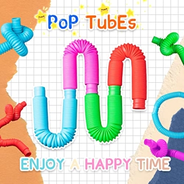 Pop Tubes Sensory Toys for Engaging Play and Therapy