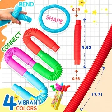 Pop Tubes Sensory Toys for Engaging Play and Therapy
