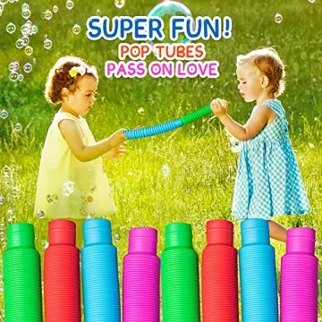 Pop Tubes Sensory Toys for Engaging Play and Therapy