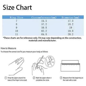 TOPGRILLZ 14K Gold Plated Iced Out Bling Cushion Baguette Solitaire Diamond Engagement Band Rings for Men Hip Hop Jewelry Gifts (White Gold, 11)