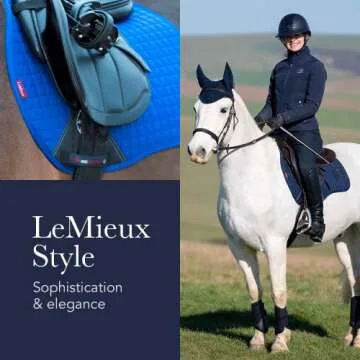 LeMieux General Purpose Suede Square Saddle Pad - English Saddle Pads for Horses - Equestrian Riding...